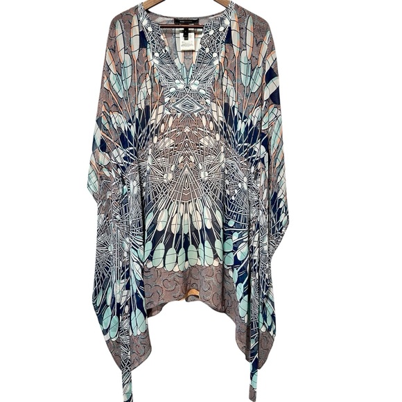BCBGMaxAzria Dresses & Skirts - BCBGMAXAZRIA Kaftan Maxi Dress Boho Resort Vacation Festival XS